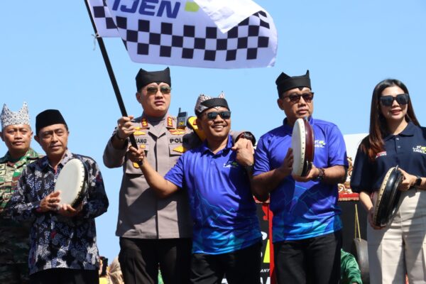 Kapolresta Banyuwangi Dampingi Forkopimda Di Start Ceremony Etape 4 Tdbi