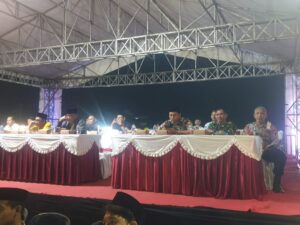 Kapolsek Kragan; Hadiri Pentas Seni Orkes Campursari oleh Dinas Kebudayaan dan Pariwisata Kabupaten Rembang