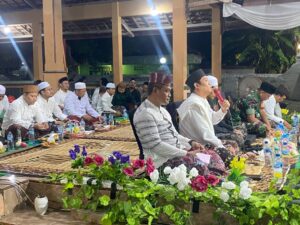 Kapolsek Lasem Hadiri Kegiatan Desa Bonang Bersholawat Peringatan Bulan Muharram 1446 H