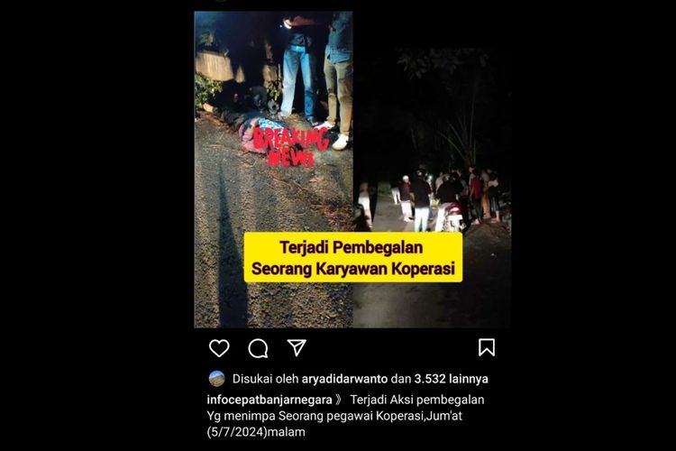 Karyawan Koperasi Di Banjarnegara Pura Pura Jadi Korban Begal Padahal Motor