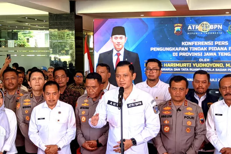 Kasus Mafia Tanah Terbesar Di Jateng Dibongkar Ahy, Kerugian Negara