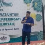 Kehadiran Kapolsek Negara Dalam “doa Dan Sholawat Untuk Jembrana” Atas