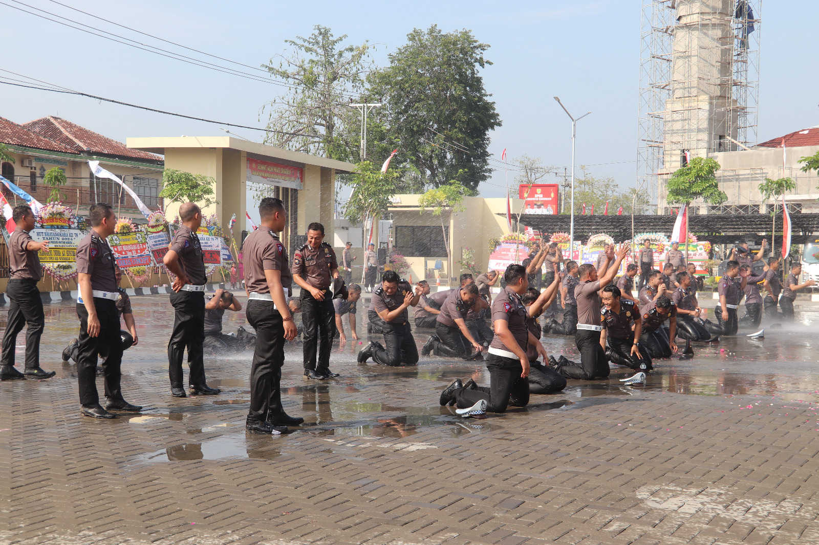 Kenaikan Pangkat Untuk 39 Anggota Polres Sukoharjo Di Hari Bhayangkara