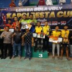 Keseruan Kapolresta Cup Berakhir: Ini Nama Nama Juara Voli Polresta Banyuwangi