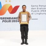 Kinerja Unggul, Polres Jembrana Diganjar Penghargaan Pelayanan Prima Pekppp 2023