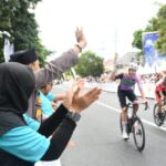 Kolaborasi Forkopimda Dan Kapolresta Banyuwangi Di Garis Finish Etape Ke 2