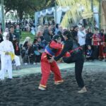 Kompetisi Silat Pantai 2024 Di Banyuwangi, Ratusan Pendekar Adu Tangkas