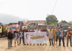 Komunitas Sopir Dump Truck Brebes Mendukung Irjen Pol Ahmad Lutfi  Maju Calon Gubernur Jawa Tengah