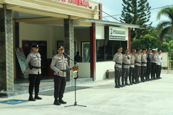 Latihan Sispam Mako Di Polres Lamandau: Kesiapsiagaan Personil Jadi Prioritas