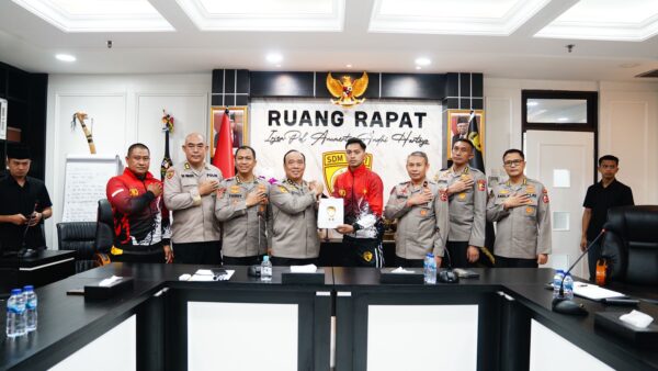 Lepas Kontingen Taekwondo Polri, As Sdm Kapolri Berikan Motivasi Dan