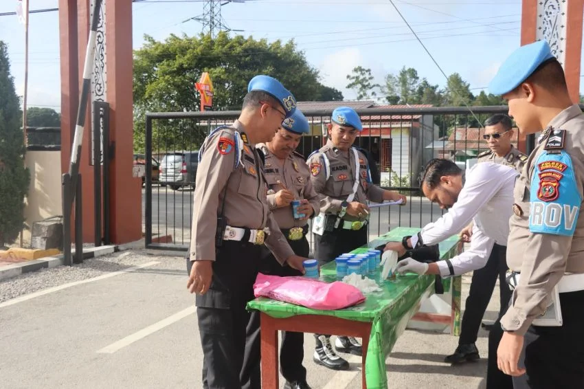 Operasi Gaktibplin Oleh Propam Polda Sumut Menyasar Polres Humbahas