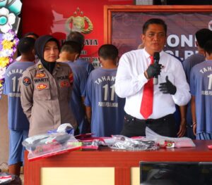 Tak Lebih dari 1×24 Pencuri Motor Milik Penjual Kerupuk di Kedungwuni Ditangkap Polres Pekalongan