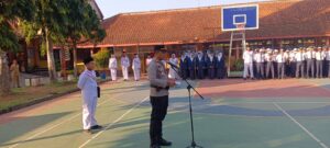 Kapolsek Ajibarang Polresta Banyumas Resmi Buka MPLS dengan Pesan Motivasi untuk Pelajar