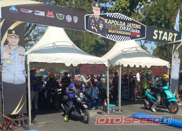 Pemenang Event Kapolda Jateng Battle Drag Bike Bhayangkara Rookie 2024