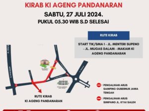 Rekayasa Lalu Lintas untuk Kirab dan Festival Ki Ageng Pandanaran di Semarang