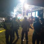 Pengamanan Polsek Kaliori Pertunjukan Orkes Dangdut Gg Music Dalam Rangka