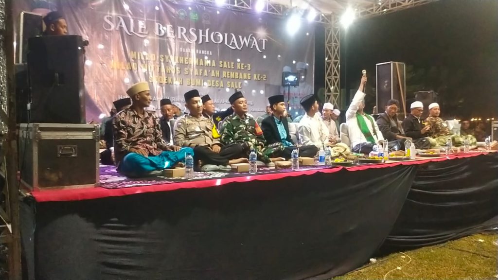 Pengamanan Sale Bersholawat Di Milad Syekhermania Sale Dan Miftahus Syafa’ah