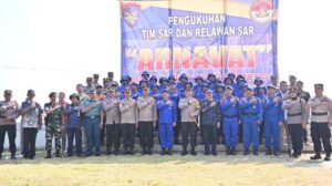 Relawan SAR Arnavat di Jepara Resmi Dikukuhkan oleh Ditpolairud Polda Jateng