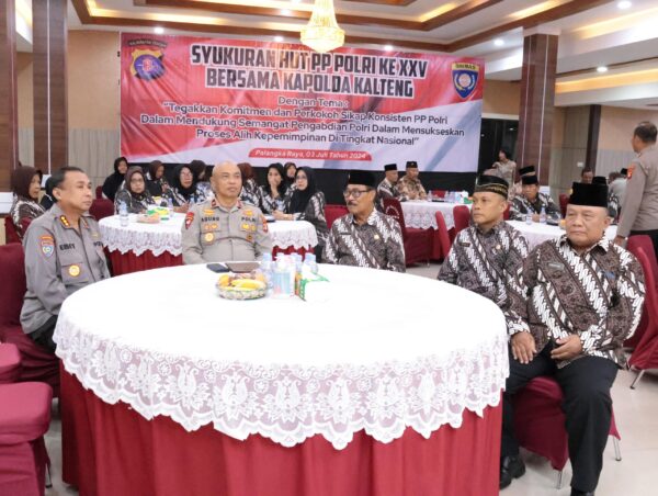 Peringati Hut Ke 25, Persatuan Purnawirawan Polri Gelar Syukuran Bersama Polda