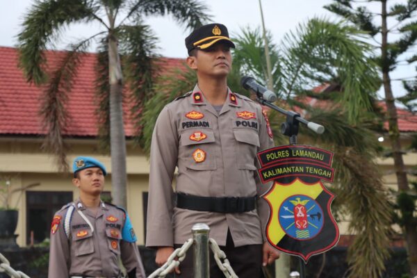 Persiapan Operasi Patuh Telabang 2024, Polres Lamandau Adakan Apel Gelar