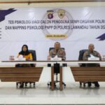 Personil Polres Lamandau Diuji Psikologi Oleh Tim Biro Sdm Polda