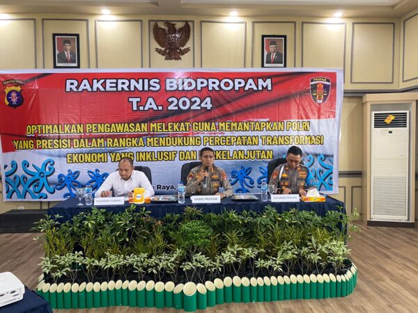 Pimpin Rakernis Fungsi Propam, Kabidpropam Polda Kalteng Tekankan Optimalisasi Pengawasan