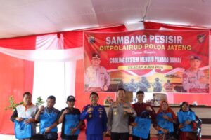 Jelang Pilkada 2024, Dirpolairud Polda Jateng Ciptakan Cooling System dengan Sambang Pesisir