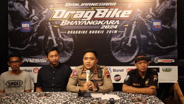 Polres Banjarnegara Adakan Drag Bike Untuk Fasilitasi Hobi Otomotif