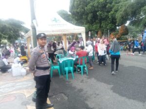 Polres Banjarnegara Amankan Car Free Day untuk Kamseltibcarlanras