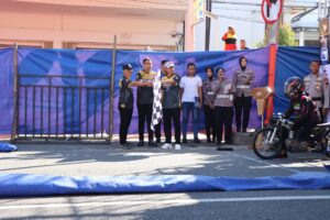 Hari Ini Polres Banjarnegara Gelar Kejuaraan Drag Bike Bhayangkara Rookie 201 M