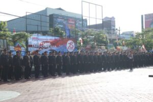 Polres Banjarnegara Peringati Hari Bhayangkara Ke-78 dengan Upacara