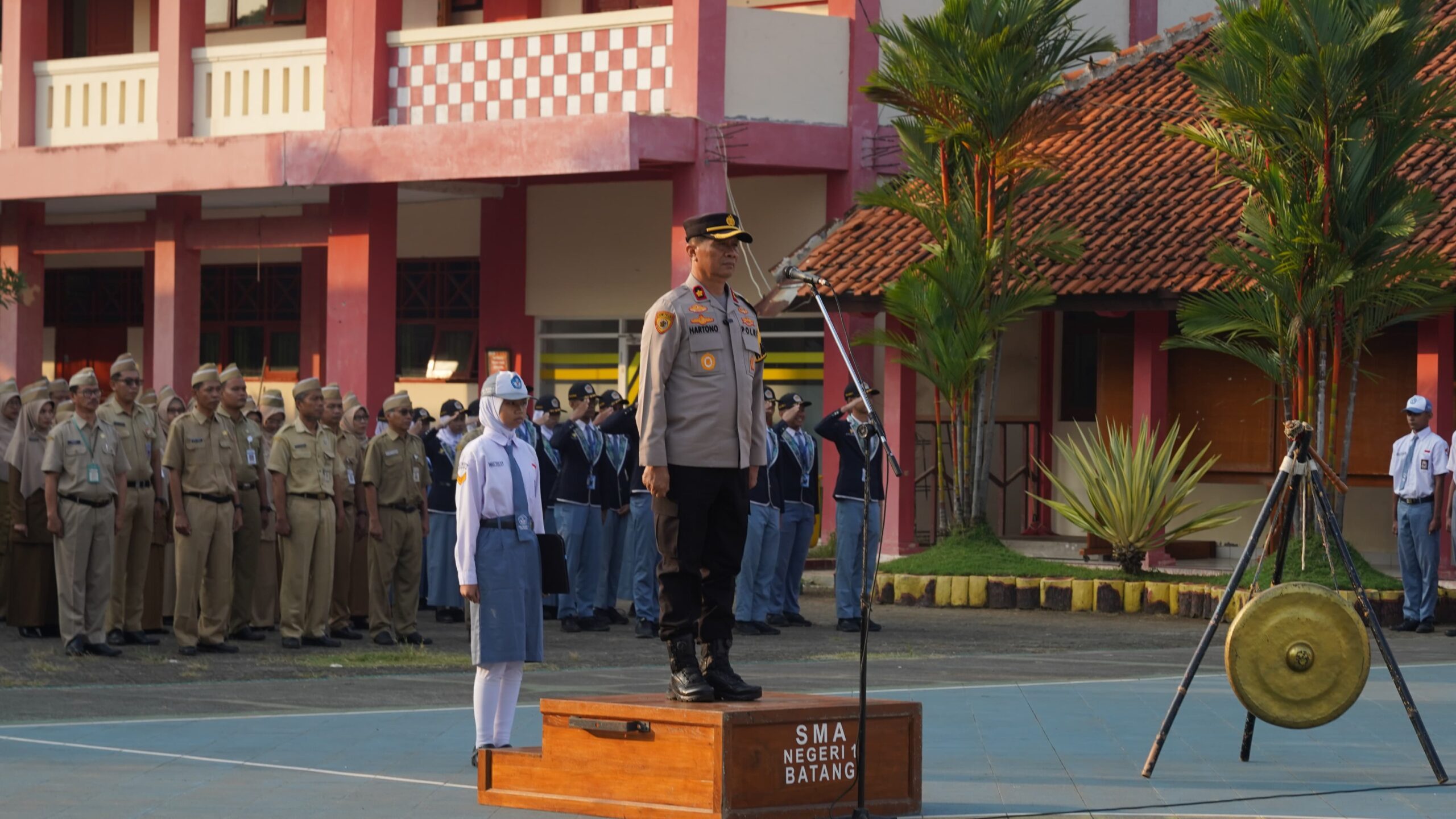 Polres Batang Edukasi Pelajar Keselamatan Lalu Lintas Untuk Generasi Muda