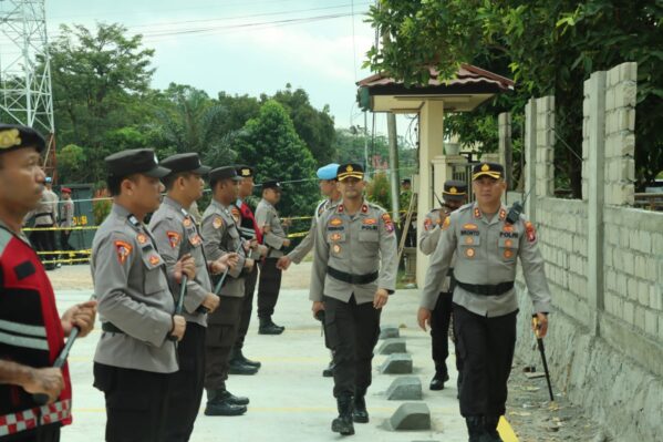 Polres Lamandau Fokus Pada Kesiapsiagaan Dengan Simulasi Sispam Mako