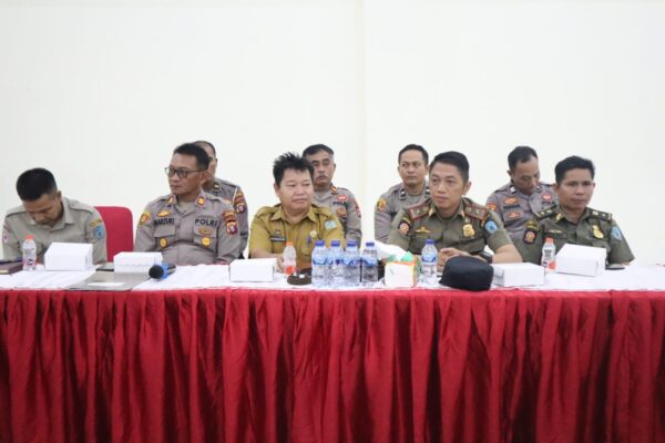 Polres Lamandau Gelar Rapat Koordinasi Untuk Sukseskan Pilkada Serentak 2024