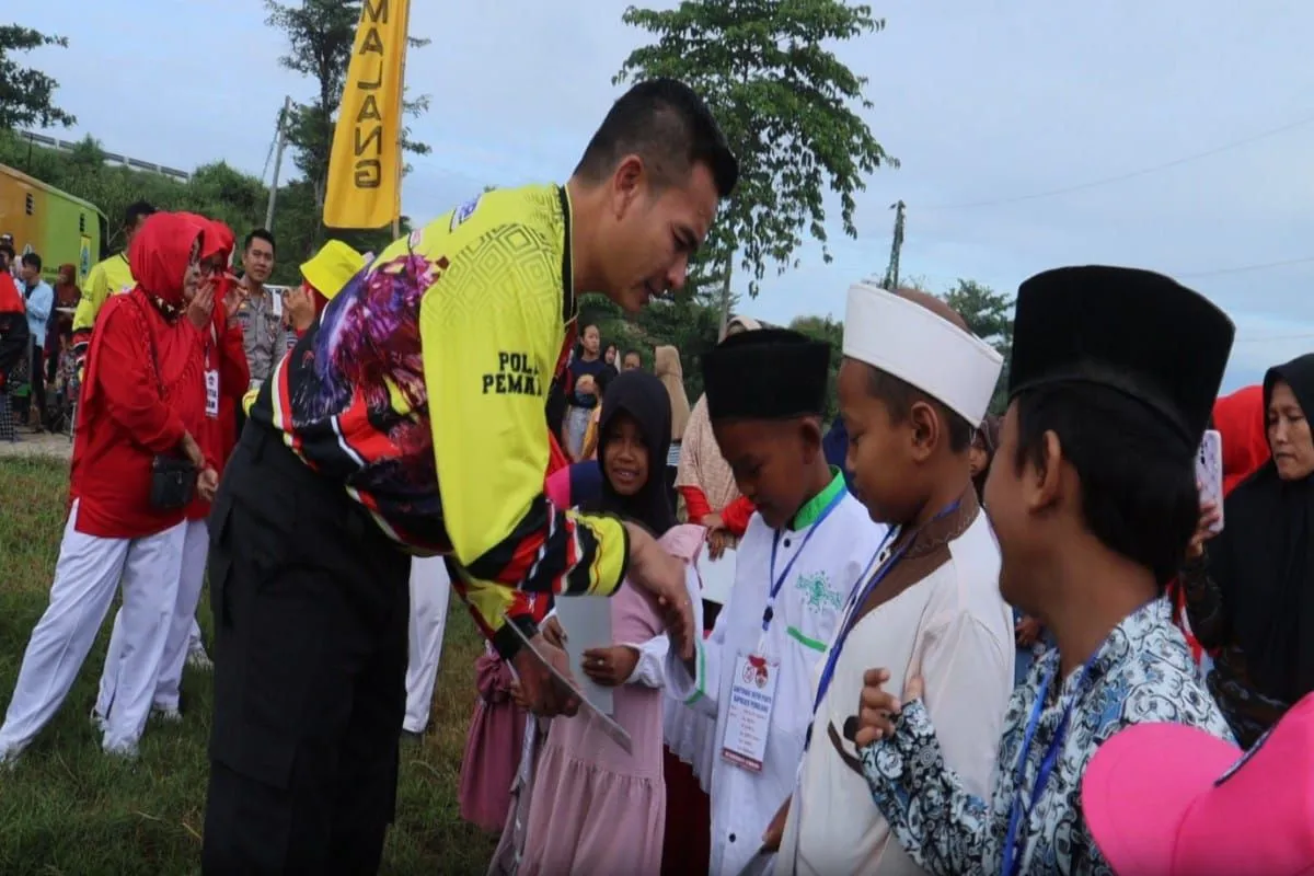 Polres Pemalang Beri Santunan Kepada Anak Yatim Piatu