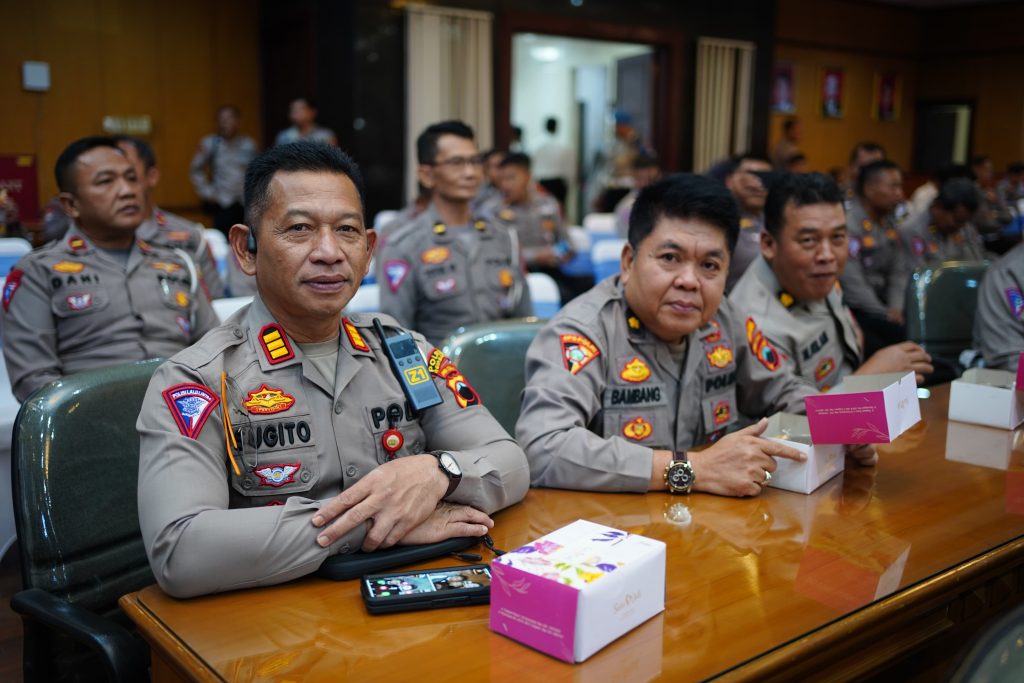 Polres Rembang Hadiri Acara Lat Pra Ops Patuh Candi 2024