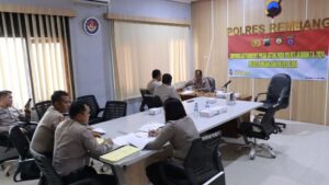 Polres Rembang Menerima Kunjungan Tim Supervisi Dit Pamobvit Polda Jateng