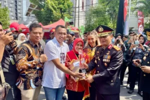 Polres Rembang Terbaik di Bazar UMKM HUT Bhayangkara ke-78 yang Digelar Polda Jateng