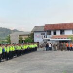 Polres Wonogiri Laksanakan Apel Pengamanan Pengesahan Warga Psht