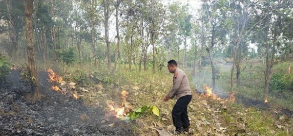 Polsek Bulu Antisipasi Karhutla Untuk Menjamin Keamanan Wilayah