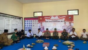 Polsek Kabat Polresta Banyuwangi Adakan Doa Bersama dan Tasyakuran untuk Memperingati Hari Bhayangkara ke-78