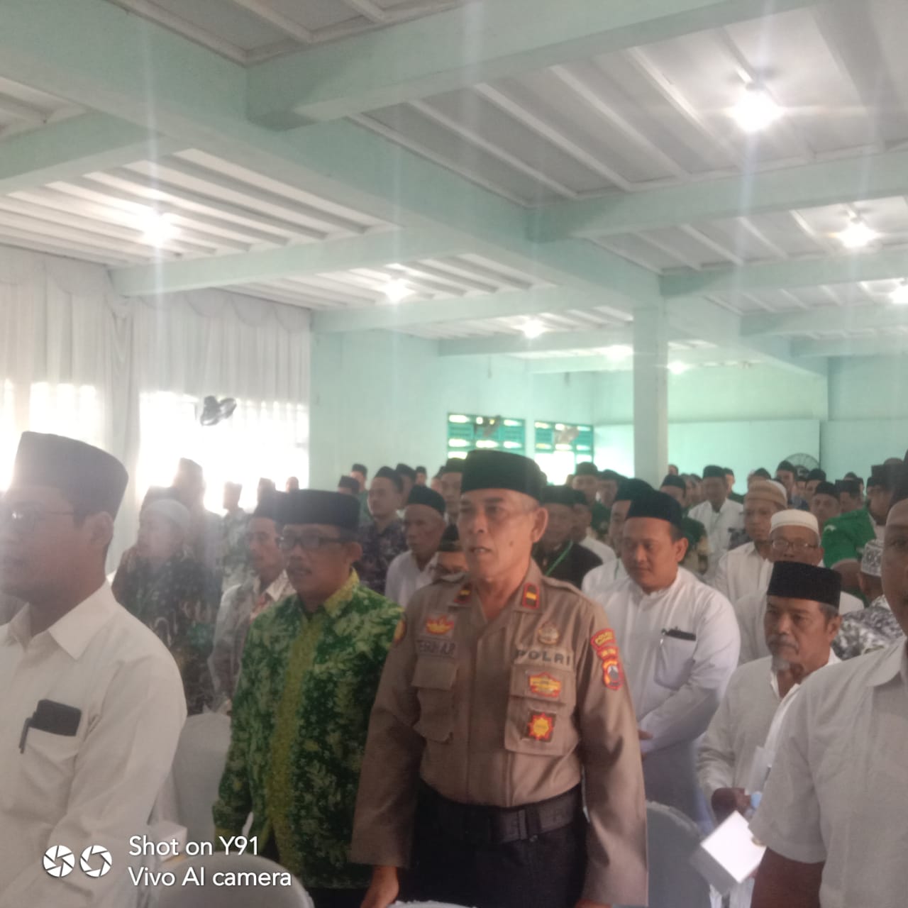 Polsek Lasem Hadiri Pembukaan Konferensi Cabang Ke Xxi Nahdlatul Ulama