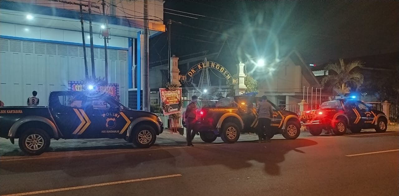 Polsek Rayon Utara Dan Polres Sukoharjo Bersinergi Dalam Patroli Gabungan