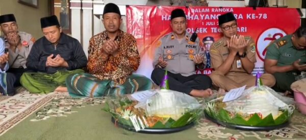 Polsek Tegalsari Meriahkan Peringatan Hari Bhayangkara Ke 78