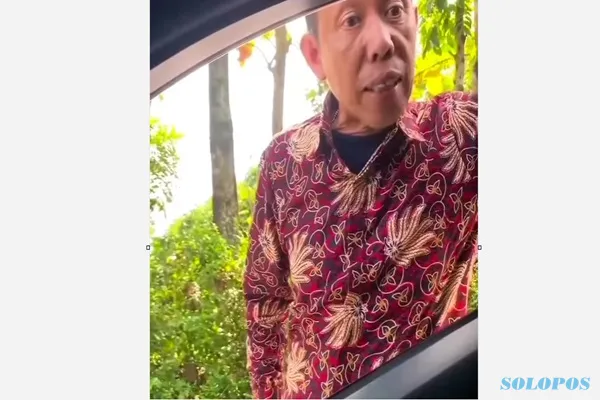 Pria Ngaku Ketua Pp Di Semarang, Arogan Di Jalan &