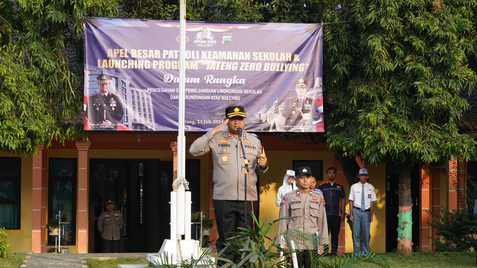 Program Jateng Zero Bullying Diluncurkan Di Batang, Kapolres: Generasi Emas