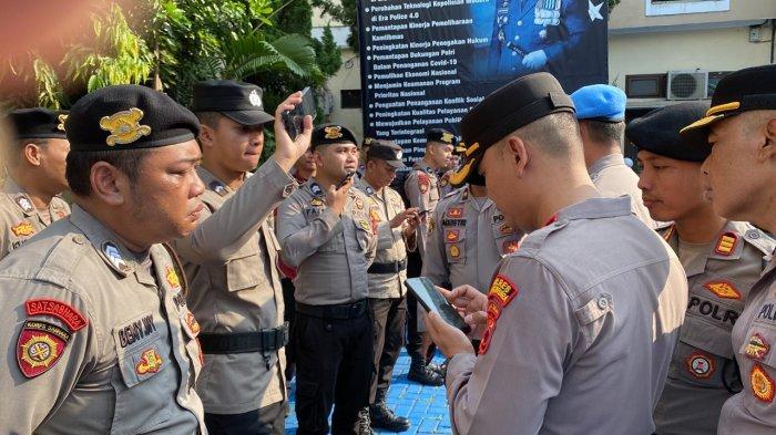 Propam Polres Banjarnegara Periksa Hp Anggota Sebagai Langkah Antisipasi Judi