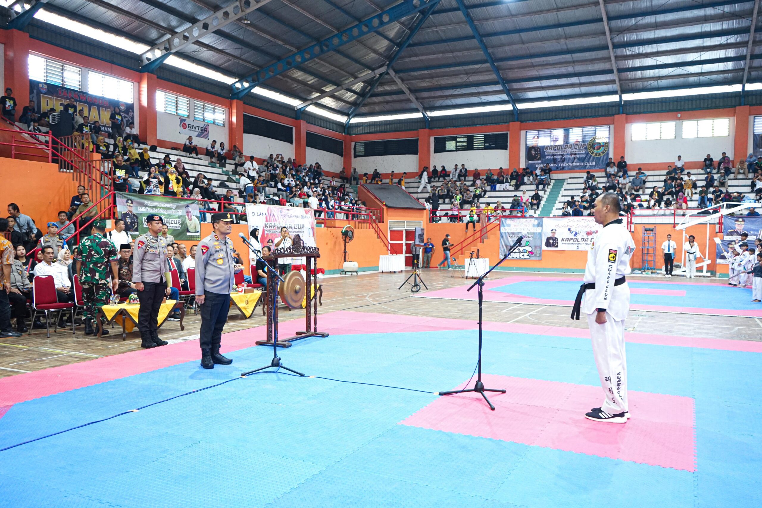 Purwokerto Banyumas Menjadi Tuan Rumah Kejuaraan Taekwondo Kapolda Cup Dengan