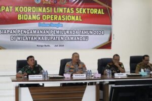 Rakor Lintas Sektoral Polres Lamandau: Upaya Pengamanan Pilkada 2024