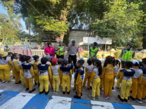 Rangkaian Ops Patuh Candi 2024, Satlantas Polres Rembang Gelar Polisi Sahabat Anak di TK Kemala Bhayangkari 48 Rembang